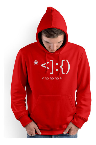 Polera Cap Ho! Ho! Ho! 8-bit (d1111 Boleto.store)