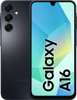Celular Samsung Galaxy A16 128GB 4GB RAM Pantalla 6.6'' HD+ Triple Cámara 50MP Android 14 Batería 5000mAh 4G LTE Negro