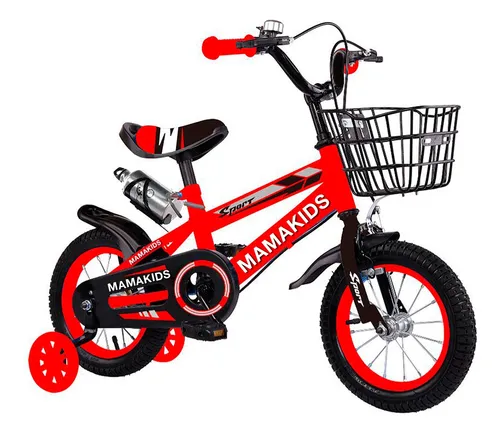 Bicicleta Eléctrica Infantil BeRide Aro 16 Negra Bebesit