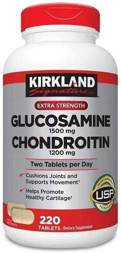 Kirkland Glucosamine Chondroitin X 220 Tabletas