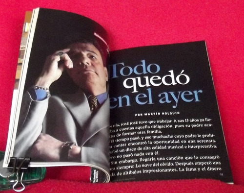 Revista Selecciones Diciembre 2003 ( José José )