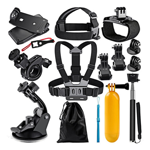 14 En 1 Juego De Accesorios Cámara Para Gopro Extreme Sport