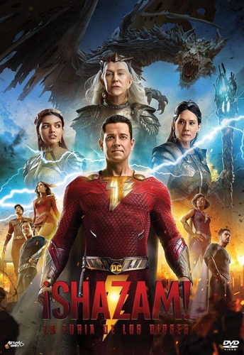 Shazam 2 La Furia De Los Dioses 2023 Dvd