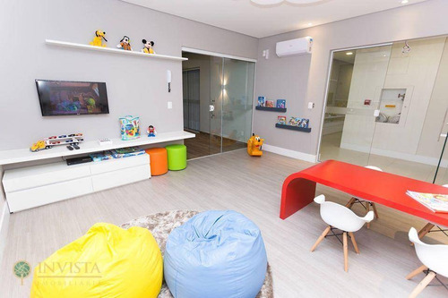 Imagem 13 de 25 de Apartamento Com 3 Dormitórios Com Total Infraestrutura De Lazer Próximo A Beira Mar Continental - Ap2491