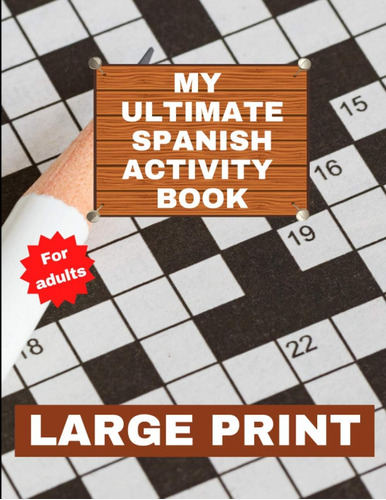 Libro: Mi Mejor Libro De Actividades En Español Para Adultos