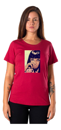 Remeras Mujer Pulp Fiction Tarantino |de Hoy No Pasa| 6