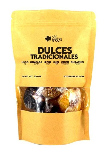 Dulces Tradicionales De Parras Coahuila | Bolsa Con 400 Gr