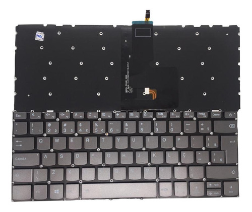 Teclado Para Notebook Lenovo Ideapad S130-141gm Iluminado