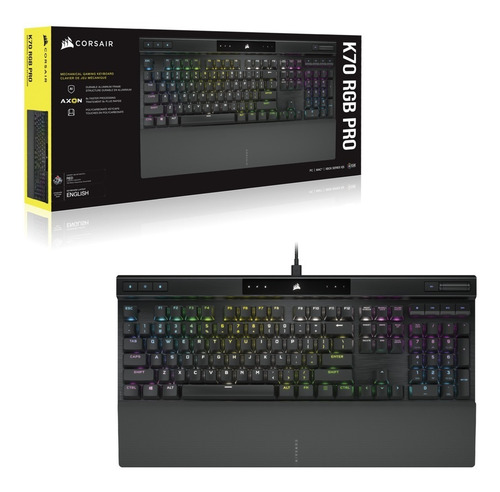 Teclado Mecánico Corsair K70 Rgb Pro Enpañol Cherry Red
