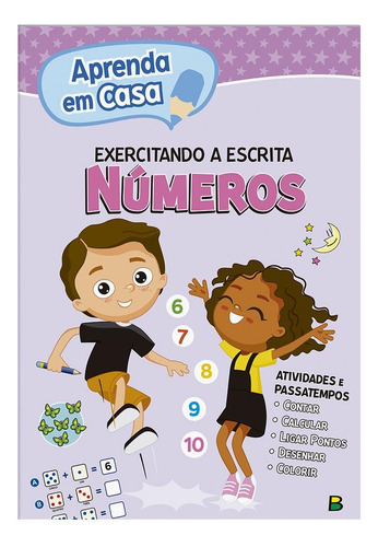 Aprenda em casa...Números, de © Todolivro Ltda.. Editora Todolivro Distribuidora Ltda., capa mole em português, 2015