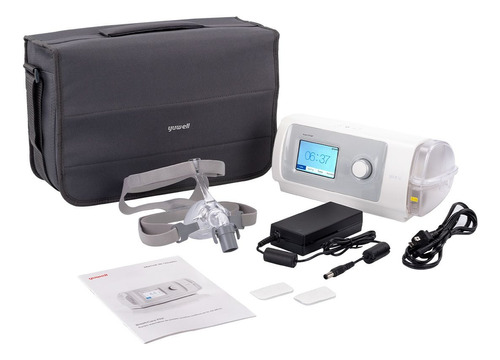 Cpap Automatico Yuwell Apnea Con Humidificador Y Mascarilla