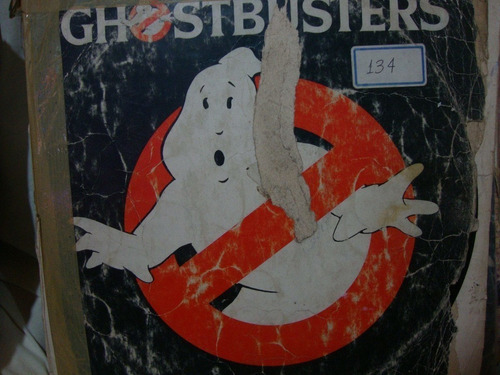 Vinilo Ghostbusters Cazafantasmas Bs1