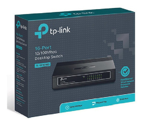 Switch Tp-link Tl-sf1016d - 16 Puertos