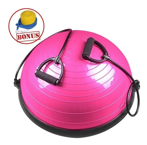 Balon Bosu Gym Pelota Yoga Semiesfera De Resistencia 64cm