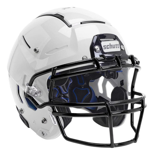 Casco Policarbonato Schutt F7 Collegiate Adulto Blanco