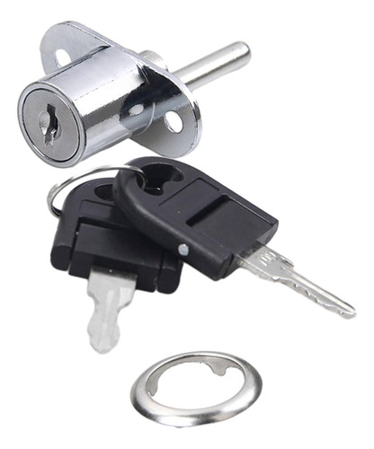 Cerradura De Émbolo De Gabinete, Cerradura De 19mm Plata