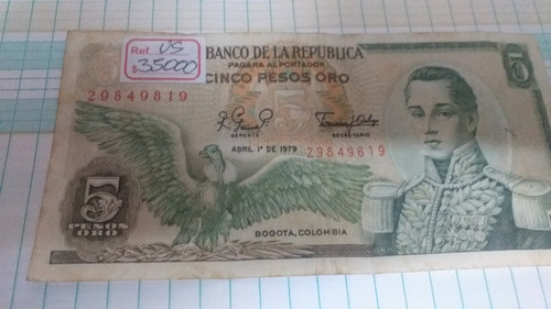 Imagen 1 de 2 de Billete Antigüedad