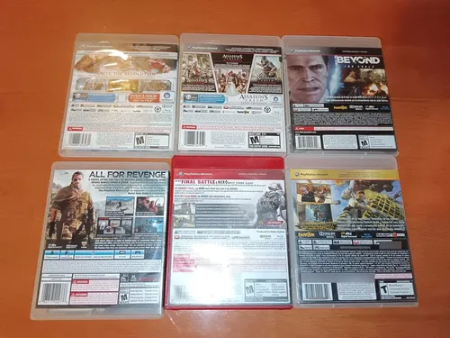 Ps3 Hen 4.91 Libre + 1 Control + 6 Juegos Físicos Originales (Usado)
