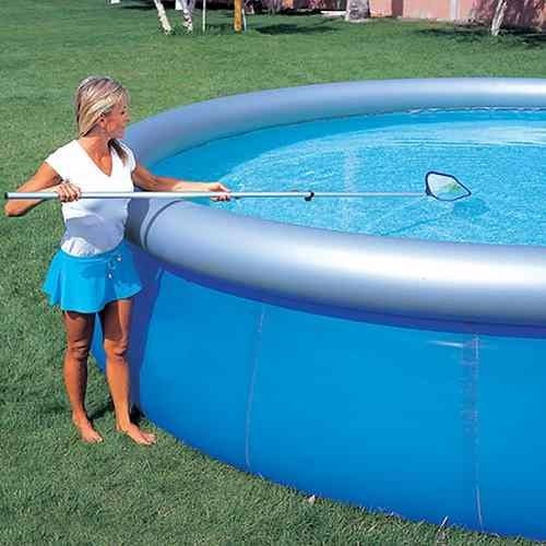 Kit De Limpeza Manutenção Piscina Aspirador Peneira Bw 58013