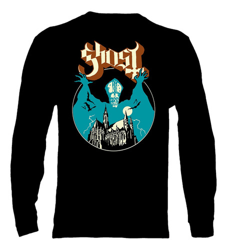 Polera Manga Larga Ghost - Ver 07 - Opus Eponymous