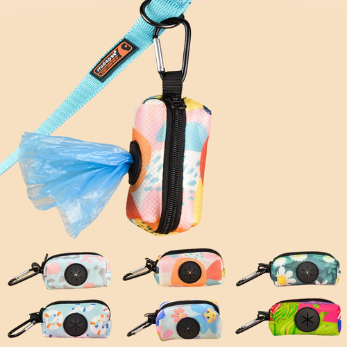 Dispensador De Bolsas Para Excrementos De Perro Con Estampad