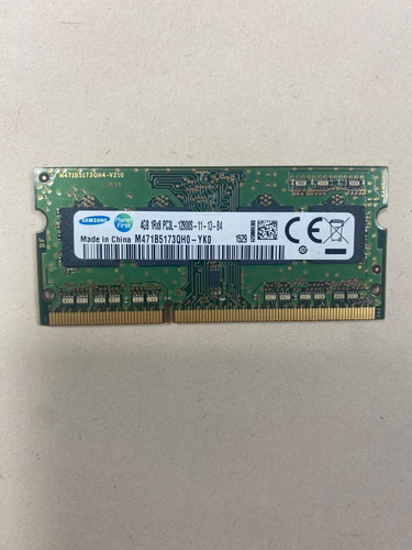 Memoria Ram 4gb Ddr3 1rx8 Pc3l 12800s Samsung