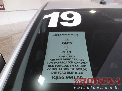 Imagem 10 de 14 de Onix Lt 2019/19 Completo + Opç