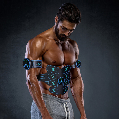 1 Estimulator Abdominal Muscular Tonifier Eletro Abs Ems