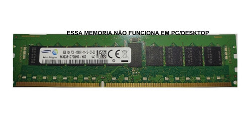 Memória Servidor 8gb Ddr3 Pc3l-12800 - Hp - Dell - Ibm 