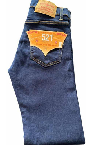 Pantalón Skiny Mezclilla Strech Para Niño Talla 12 Azul