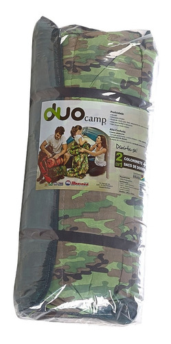 Imagem 4 de 5 de Colchonete Camping 2 Em 1 ( Colchonete + Saco De Dormir )