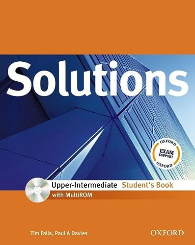Livro Didáticos Solutions Upper-intermediate Students Book De Tim Falla & Paul A. Davies Pela Oxford (2009) (Usado)