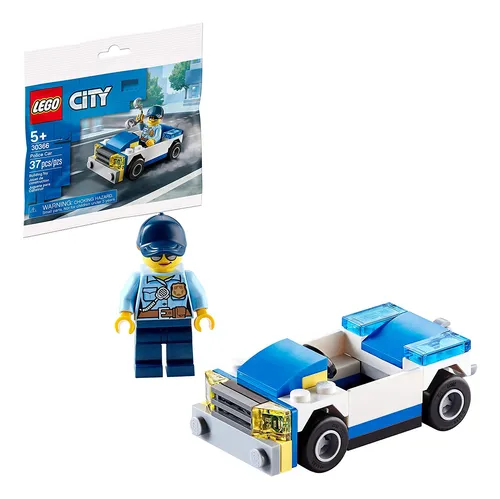 Carro De Polícia Da Cidade De Lego 30366
