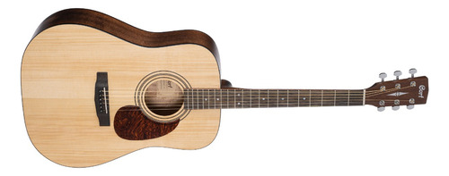 Cort Earth Pack Guitarra Acustica Con Accesorios Color Open Pore Orientación De La Mano Diestro