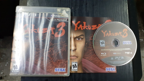 Yakuza 3 Completo Para Play Station 3, Funcionando Perfectam