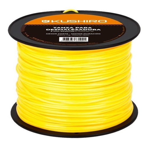 Imagen 1 de 8 de Tanza Redonda 3mm Desmalezadora Motoguadaña 1kg 120m Kushiro