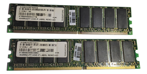 Kit 4x 512mb Memoria Ddr1 (Usado)
