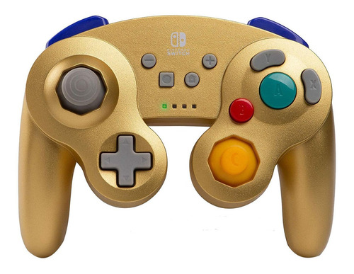 Control joystick inalámbrico ACCO Brands PowerA Wireless GameCube Controller for Nintendo Switch dorado