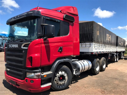 Scania G-420 2009/10 Com Bitrem Randon