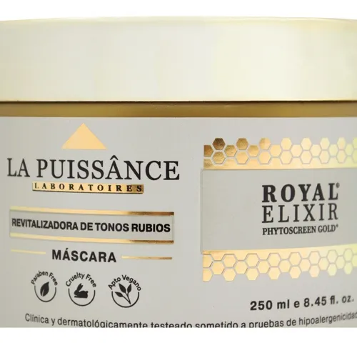 La Puissance Royal Elixir Shampoo Crema Peinar Máscara 3c