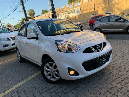 Imagem 2 de 15 de Nissan March Sv 1.6 16v Flexstart 5p Aut. 2020 Branco 20...