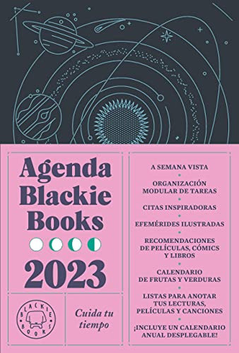 Agenda Blackie Books 2023: Cuida Tu Tiempo -sin Coleccion-, De Julio Fuentes. Editorial Blackie Books, Tapa Dura En Español, 2022