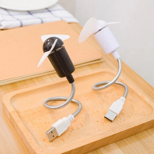Remate Ventilador Led Usb Con Mensaje Personalizable Mayoreo