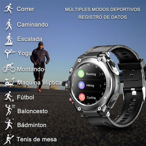 Reloj Inteligente Con Audífonos Bluetooth T92 Pro 2 En 1