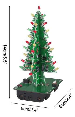 Kit De Bricolaje Led Con Luces De Árbol De Navidad