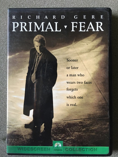Primal Fear- Richar Gere La Raíz Del Miedo Dvd
