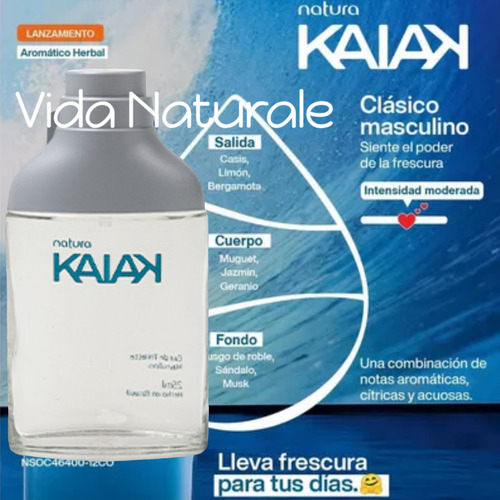 Kaiak Urbe-clasico-aventura-natura-edt Masculino
