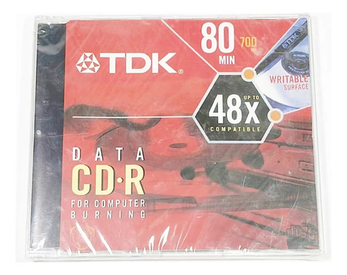 Cd-r Tdk 80min 700mb 48x Original