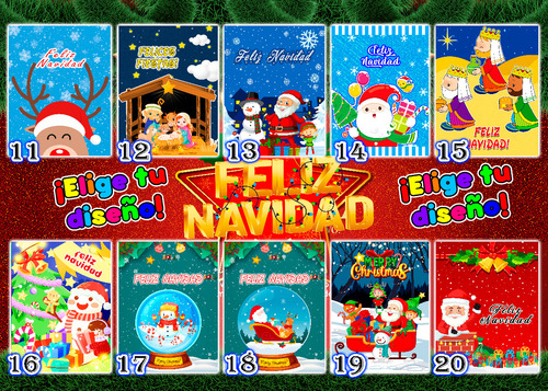 Dulceros Navidad 27 Pz - Aguinaldos - Fiestas Decembrinas