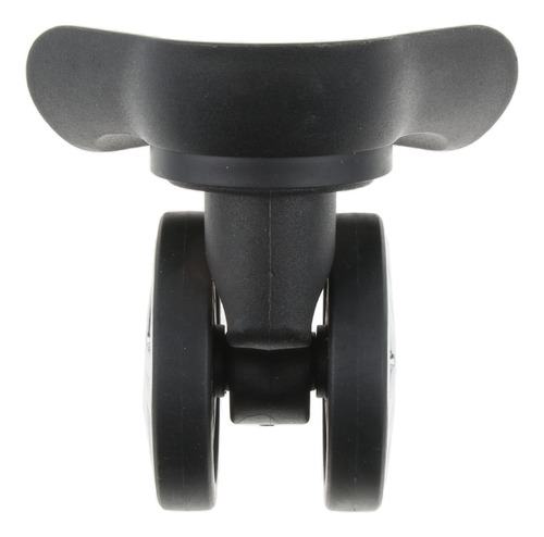 2 Piezas / Ruedas Mute De Doble Rodillo Para Ruedas De